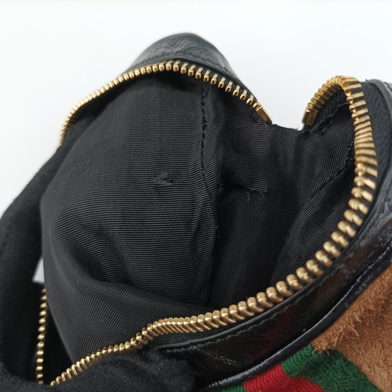 Ophidia Brown×black×Multicolour Suede x leather 573321 オフィディア ブラウン×ブラック×マルチカラー スエード×レザー 573321