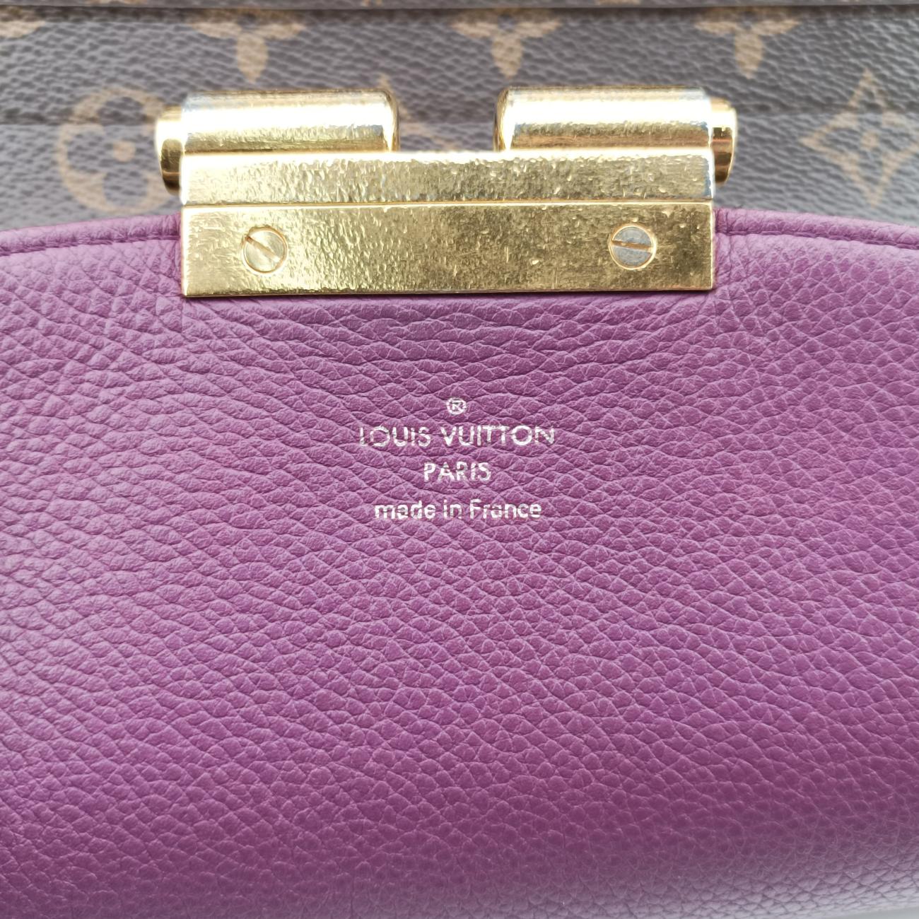 OLYMPE brown×AURORE Monogram Canvas×calf leather M40816 SP0154オランプ モノグラム/ブラウン系×オロール モノグラムキャンバス×カーフレザー M40816 SP0154