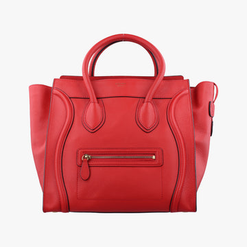 Luggage Mini Shopper Red Leather F-SN-0172 S-CU-0182ラゲージミニショッパー レッド レザー F-SN-0172 S-CU-0182