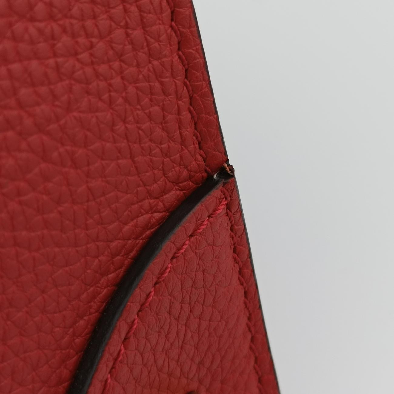 Luggage Mini Shopper Red Leather F-SN-0172 S-CU-0182ラゲージミニショッパー レッド レザー F-SN-0172 S-CU-0182