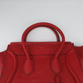 Luggage Mini Shopper Red Leather F-SN-0172 S-CU-0182ラゲージミニショッパー レッド レザー F-SN-0172 S-CU-0182