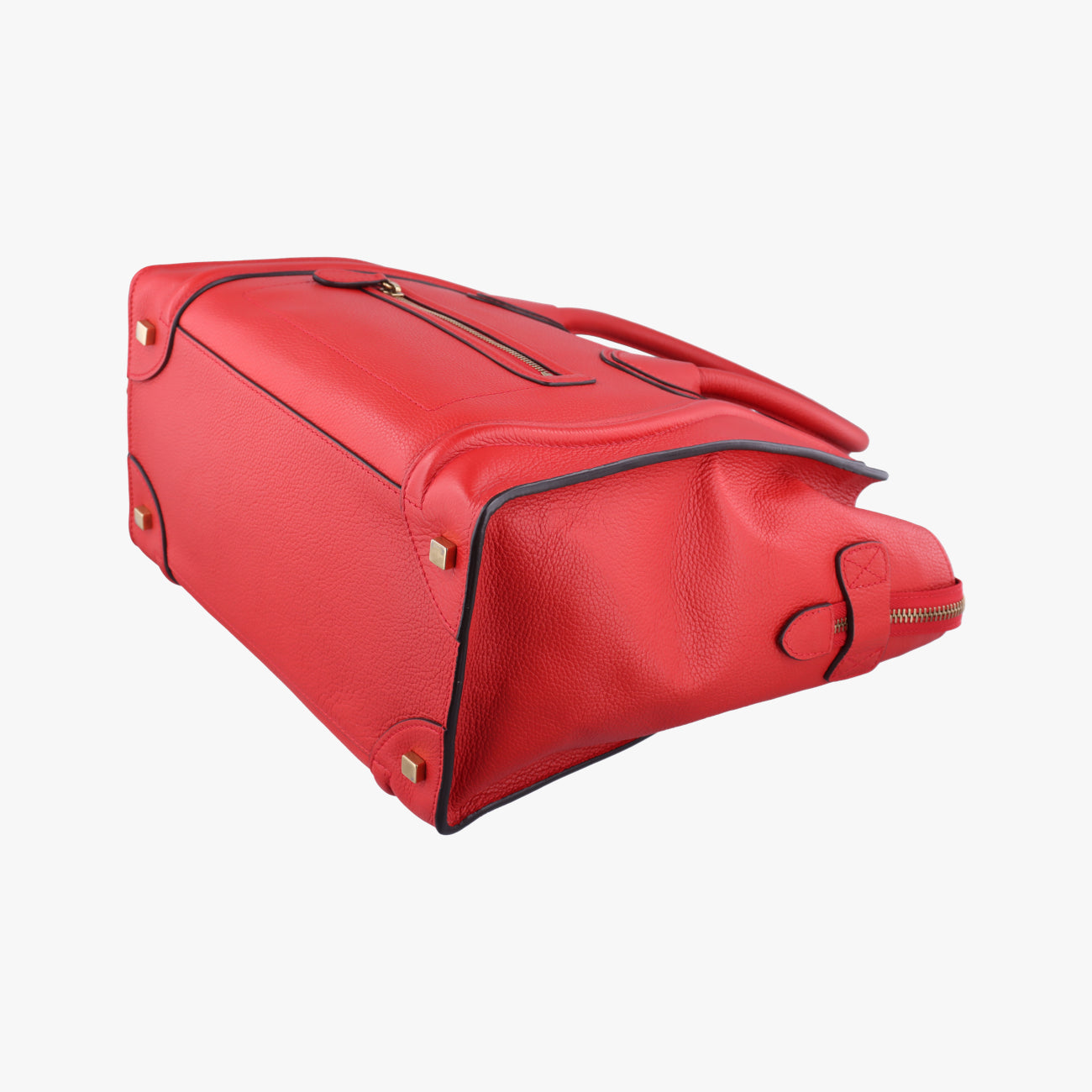 Luggage Mini Shopper Red Leather F-SN-0172 S-CU-0182ラゲージミニショッパー レッド レザー F-SN-0172 S-CU-0182