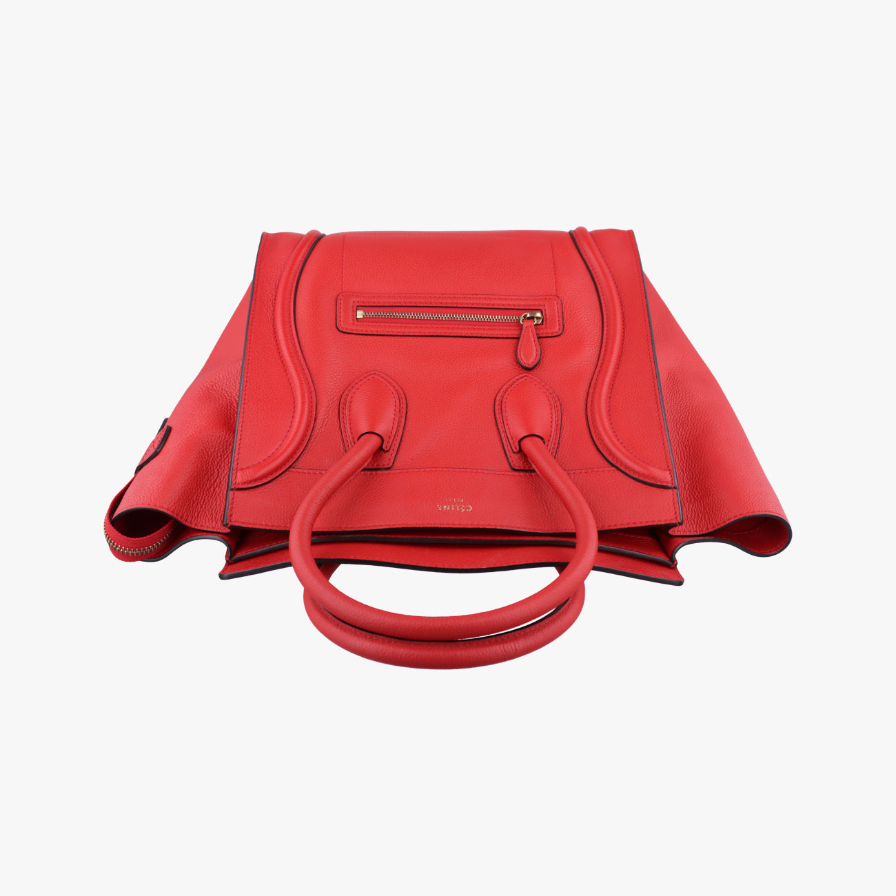 Luggage Mini Shopper Red Leather F-SN-0172 S-CU-0182ラゲージミニショッパー レッド レザー F-SN-0172 S-CU-0182