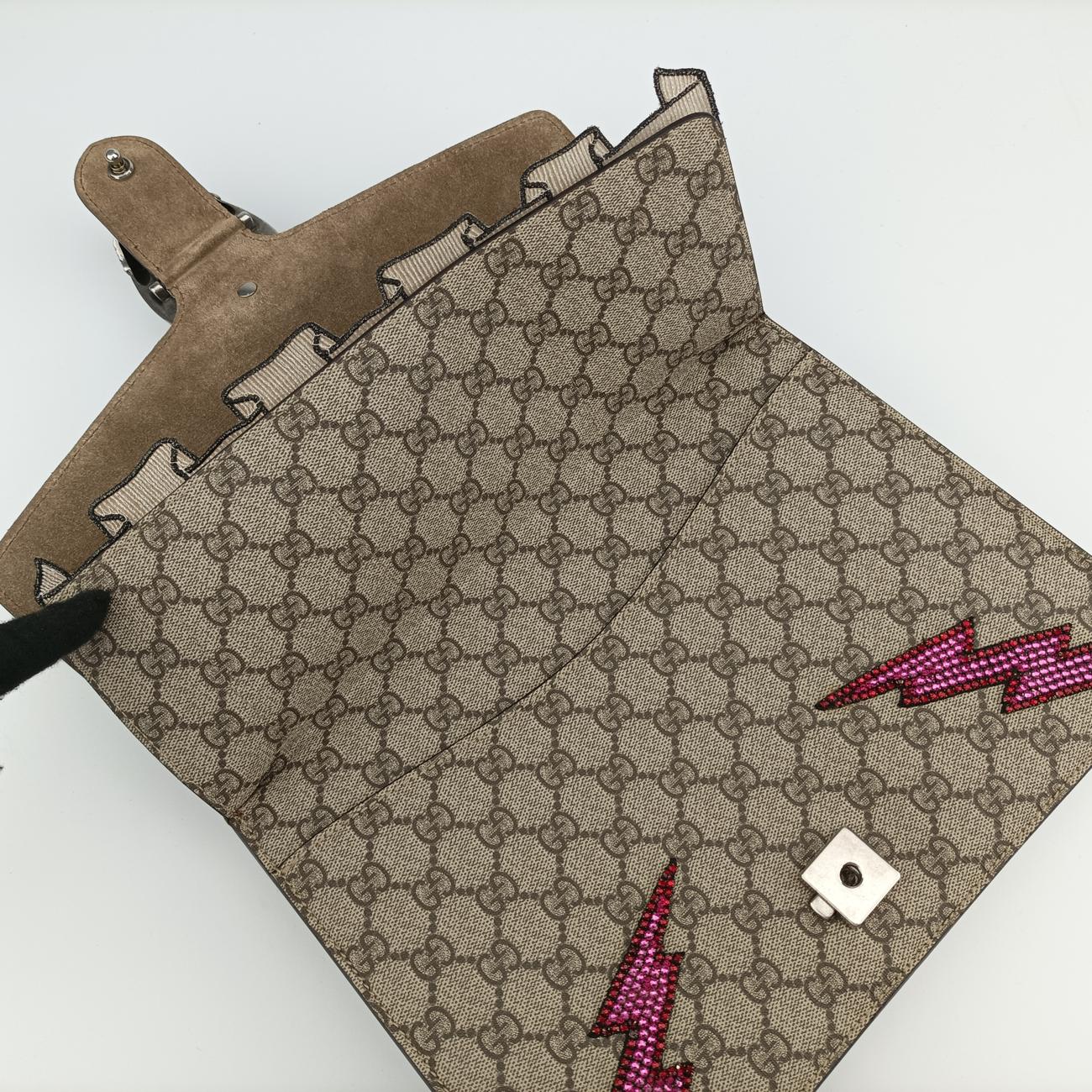 Dionysus Beige×Multicolour PVC coated canvas × suede 400235 G020777789ディオニュソス ベージュ×マルチカラー PVCコーティングキャンバス × スエード 400235 G020777789