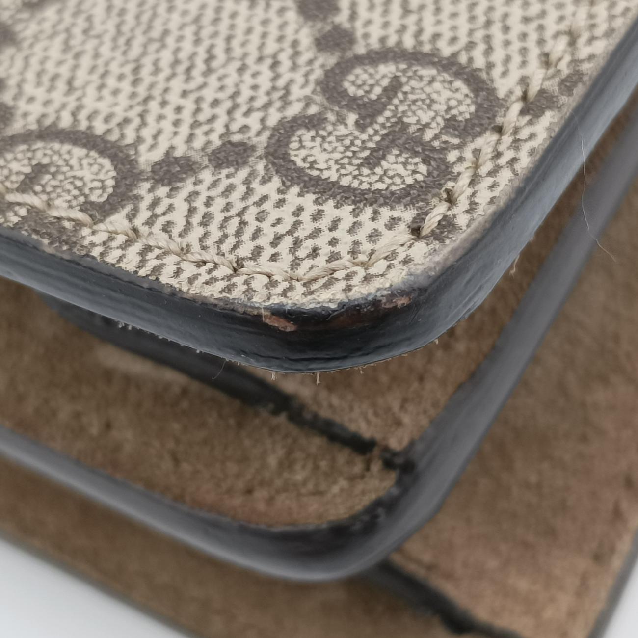 Dionysus Beige×Multicolour PVC coated canvas × suede 400235 G020777789ディオニュソス ベージュ×マルチカラー PVCコーティングキャンバス × スエード 400235 G020777789