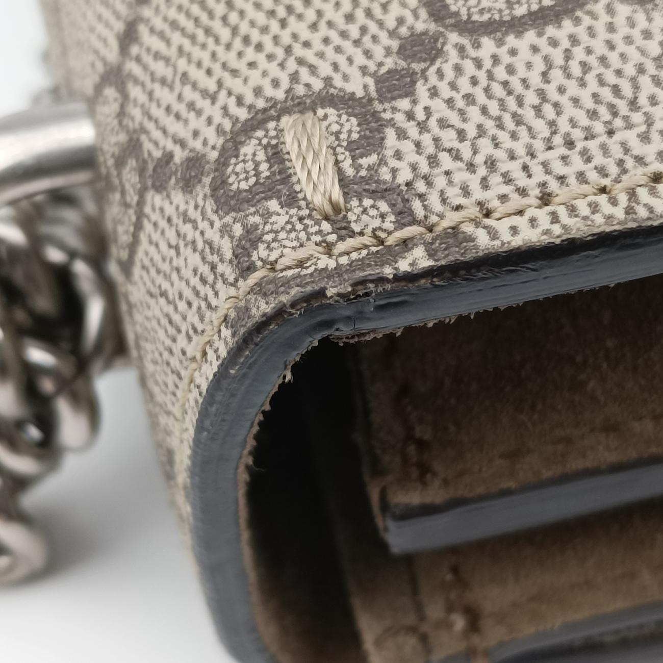 Dionysus Beige×Multicolour PVC coated canvas × suede 400235 G020777789ディオニュソス ベージュ×マルチカラー PVCコーティングキャンバス × スエード 400235 G020777789