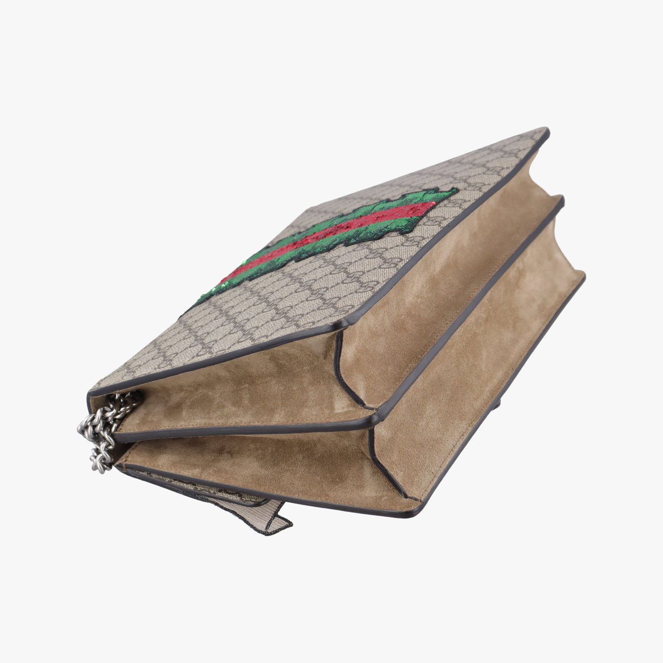 Dionysus Beige×Multicolour PVC coated canvas × suede 400235 G020777789ディオニュソス ベージュ×マルチカラー PVCコーティングキャンバス × スエード 400235 G020777789