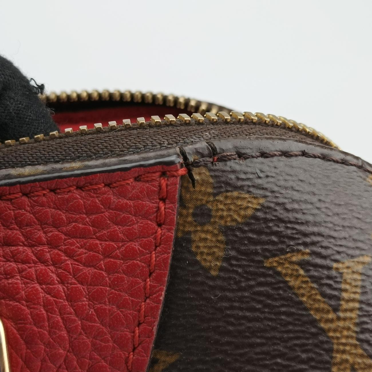 RETIRO PM brown×CERISE Monogram Canvas×calf leather M40546 DR4175レティーロPM モノグラム/ブラウン系×スリーズ モノグラムキャンバス×カーフレザー M40546 DR4175