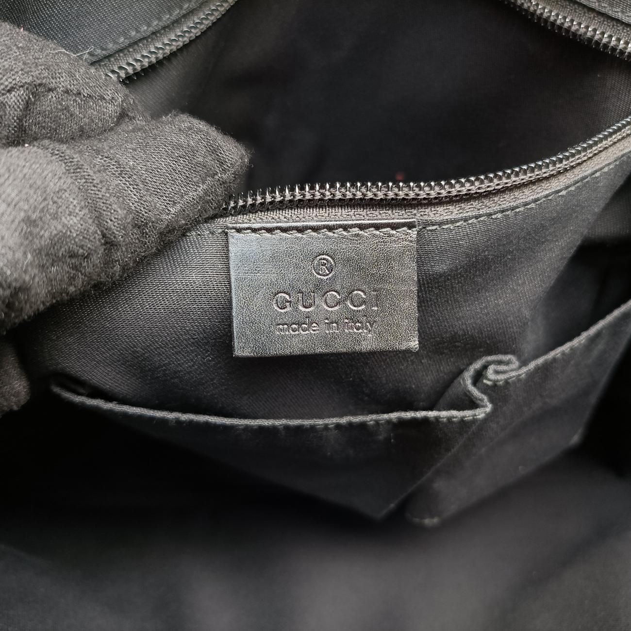 Guccissima Messenger Black Leather 223665 G8620254グッチッシマ メッセンジャー ブラック レザー 223665 G8620254