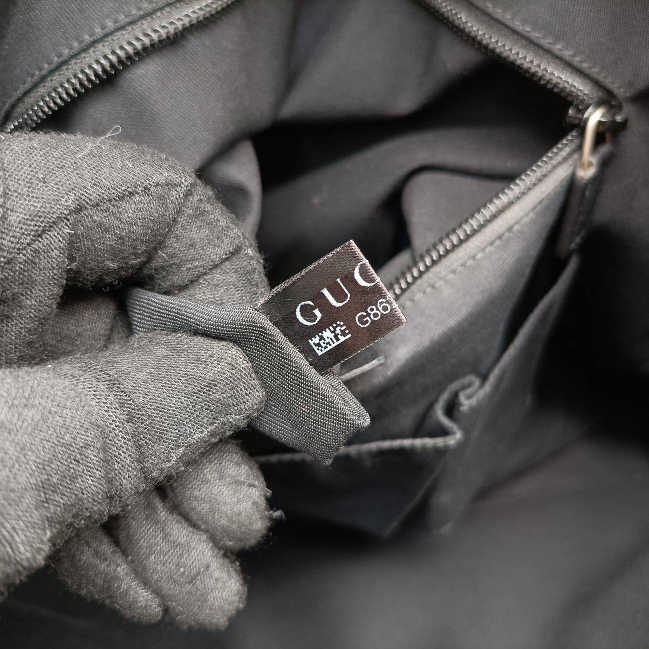 Guccissima Messenger Black Leather 223665 G8620254グッチッシマ メッセンジャー ブラック レザー 223665 G8620254