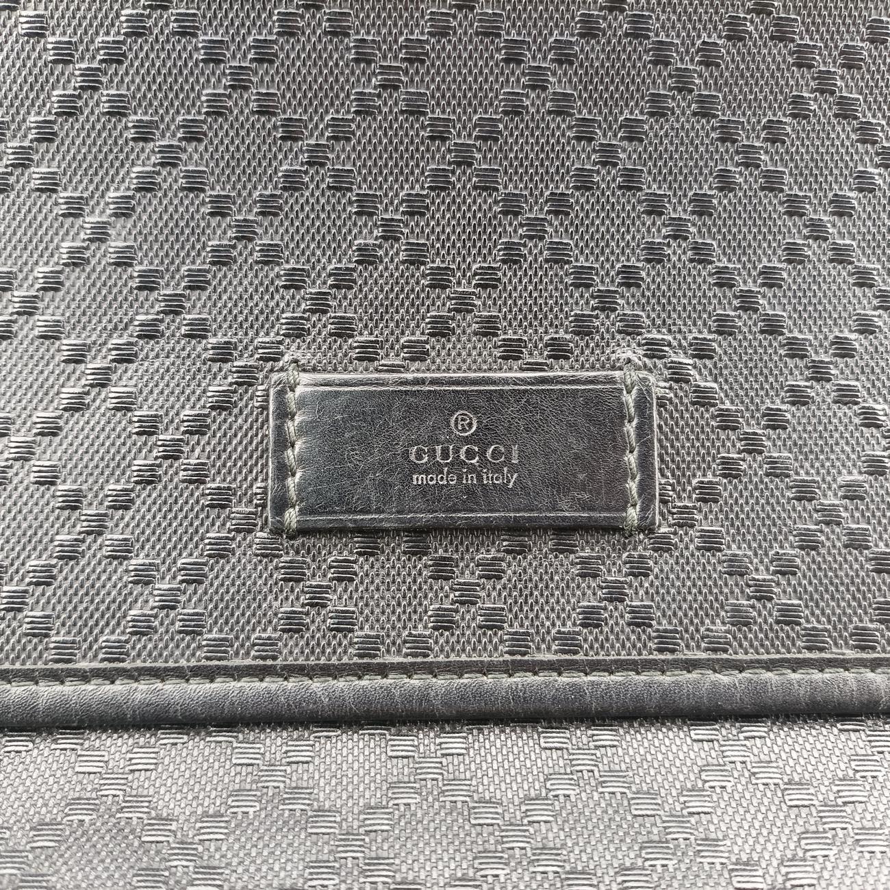 Guccissima Messenger Black Leather 223665 G8620254グッチッシマ メッセンジャー ブラック レザー 223665 G8620254