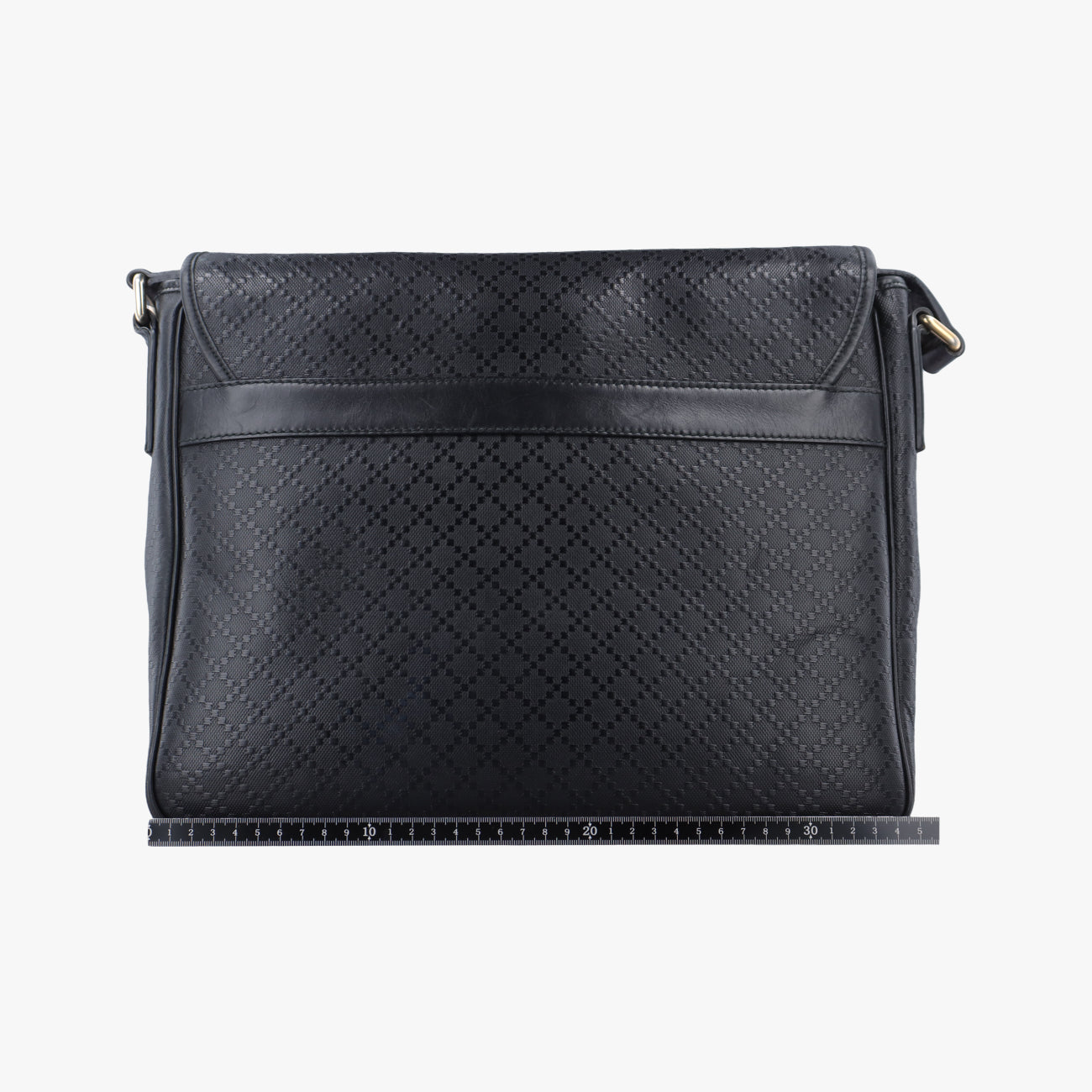 Guccissima Messenger Black Leather 223665 G8620254グッチッシマ メッセンジャー ブラック レザー 223665 G8620254
