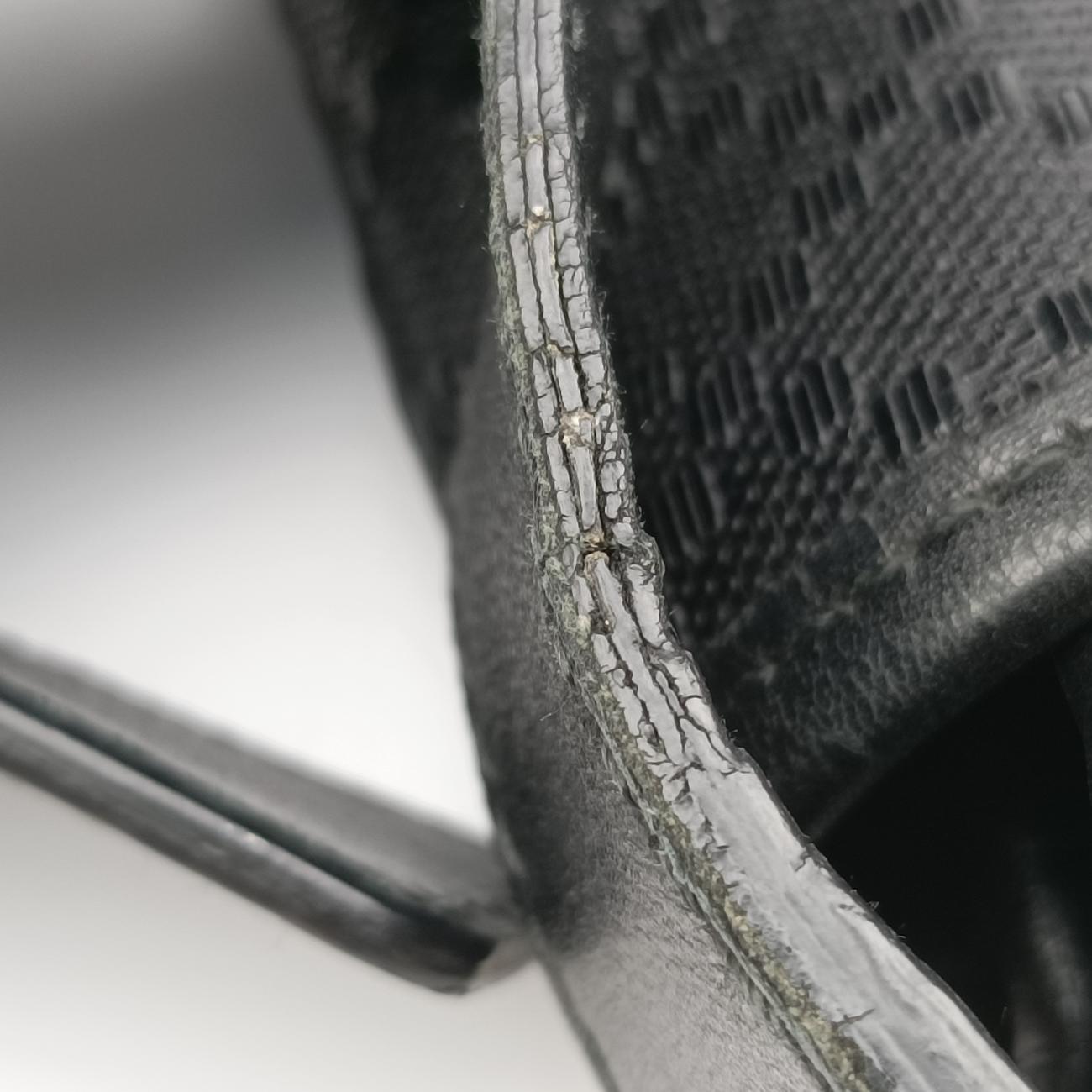 Guccissima Messenger Black Leather 223665 G8620254グッチッシマ メッセンジャー ブラック レザー 223665 G8620254