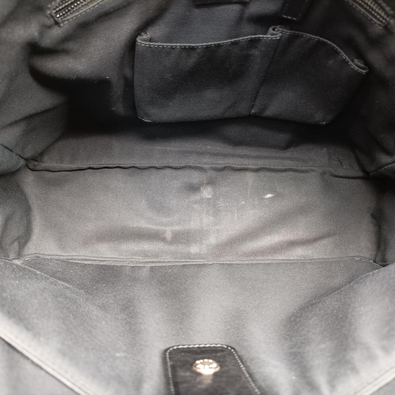 Guccissima Messenger Black Leather 223665 G8620254グッチッシマ メッセンジャー ブラック レザー 223665 G8620254