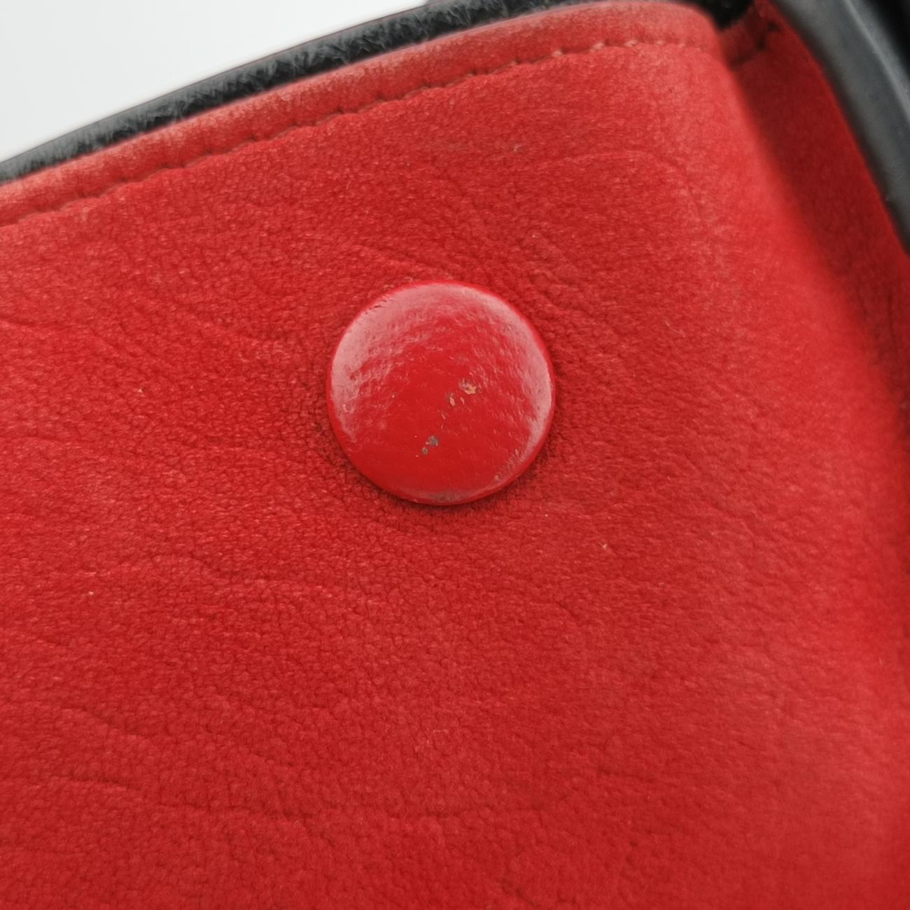 Trapèze Red x black x blue leather S-CU-3185トラペーズ レッド×ブラック×ブルー レザー S-CU-3185