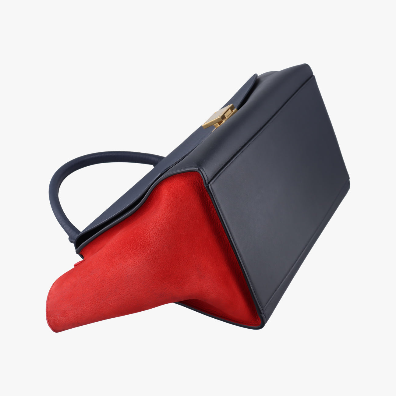 Trapèze Red x black x blue leather S-CU-3185トラペーズ レッド×ブラック×ブルー レザー S-CU-3185