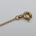 Oval Key Pendant Golden AU750 オーバルキー ペンダント ゴールド AU750