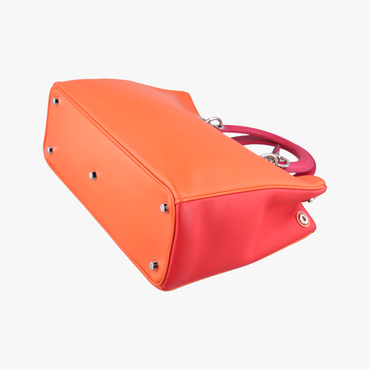 Diorissimo Orange×Pink Leather 19-MA-0123ディオリッシモ オレンジ×ピンク レザー 19-MA-0123