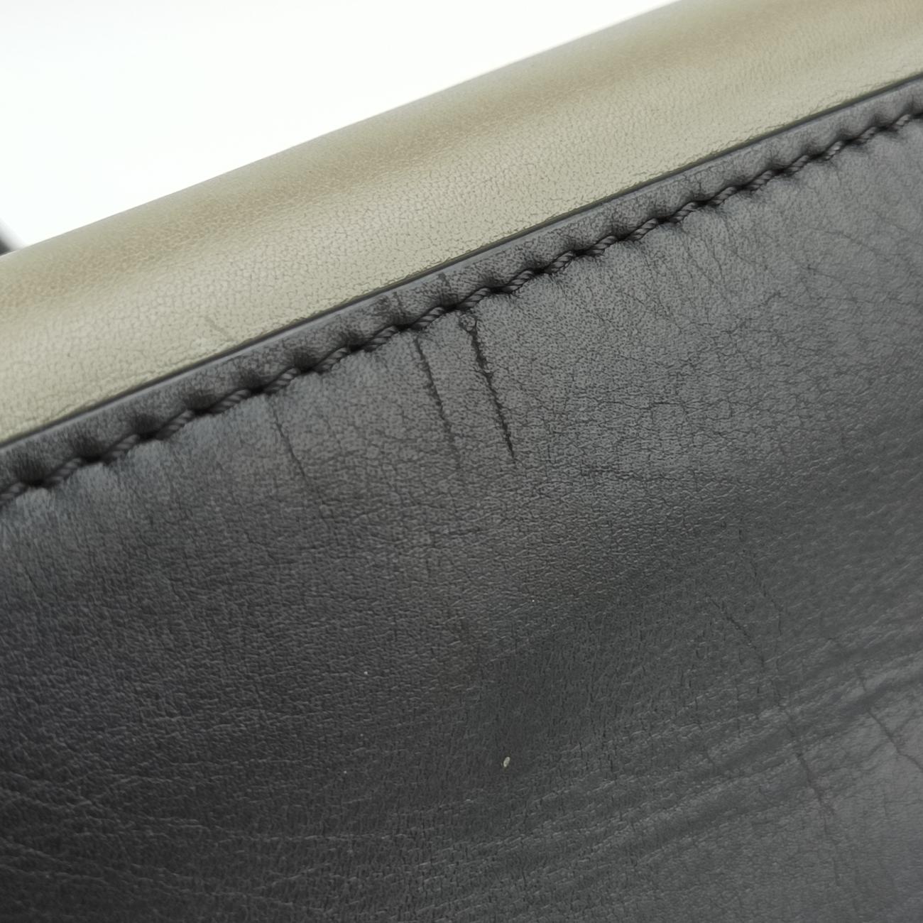 Luggage Mini Shopper Brown x Green x Black Leather S-SN-0122 S-PA-0132ラゲージミニショッパー ブラウンxグリーンxブラック レザー S-SN-0122 S-PA-0132