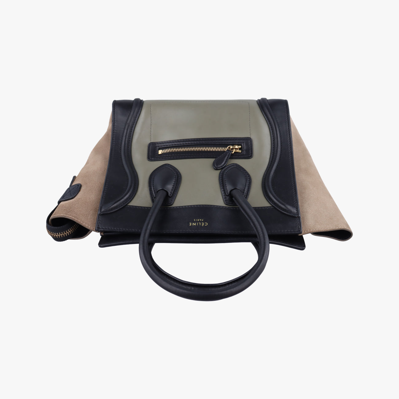 Luggage Mini Shopper Brown x Green x Black Leather S-SN-0122 S-PA-0132ラゲージミニショッパー ブラウンxグリーンxブラック レザー S-SN-0122 S-PA-0132