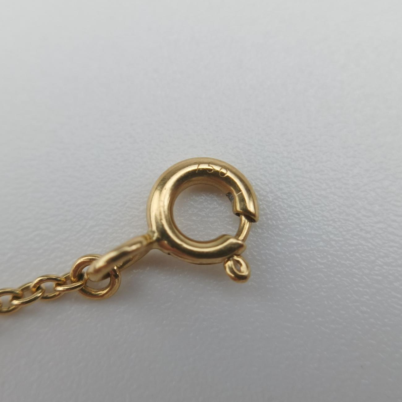 T Smile Bracelet Golden AU750 Tスマイル ブレスレット ゴールド AU750