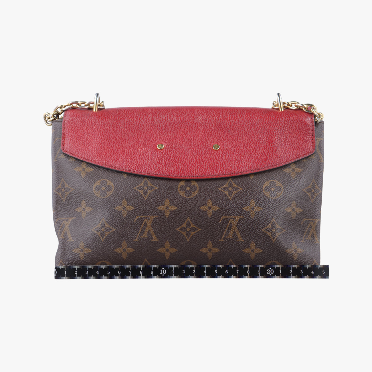 SAINT PLACIDE brown×CERISE Monogram Canvas×calf leather M43713 CA0138サンプラシード モノグラム/ブラウン系×スリーズ モノグラムキャンバス×カーフレザー M43713 CA0138