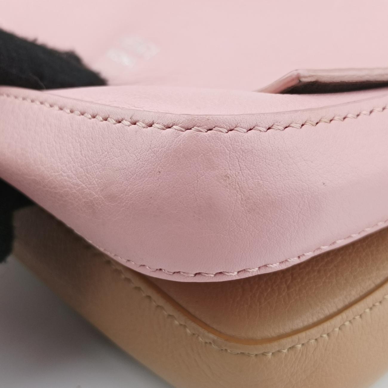 Micro Monster Double Baguette Beige Leather 8M0371 8M0371-SL-2-178-10429マイクロモンスター ダブルバゲット ベージュ レザー 8M0371 8M0371-SL-2-178-10429