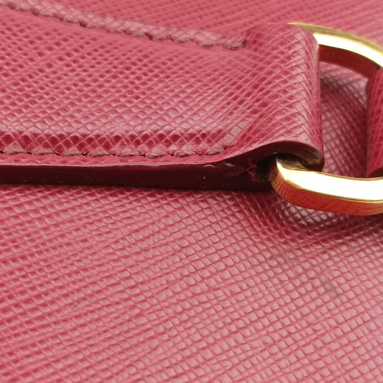 Promenade Burgundy SAFFIANO Leather BL0812 31/Aプロムナード ワインレッド サフィアーノレザー BL0812 31/A