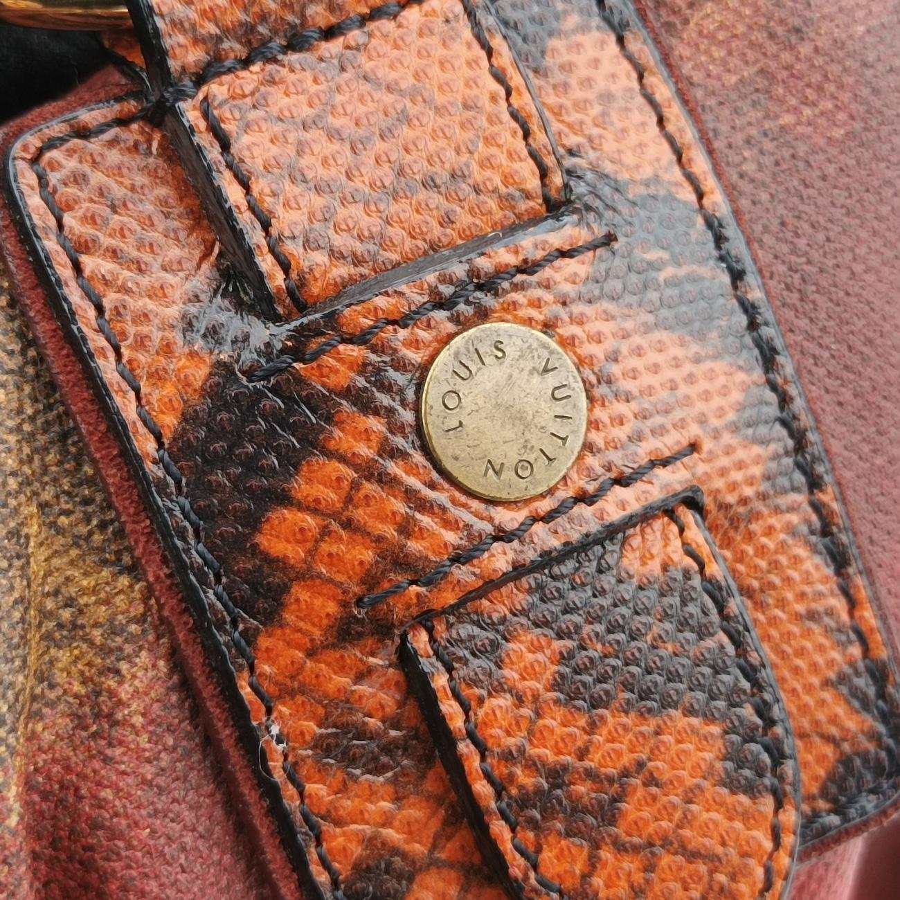 Man Crazy rouge×multicolor Monogram Jokes M95737 RC5017マンクレイジー ルージュ×マルチカラー モノグラム ジョークス M95737 RC5017