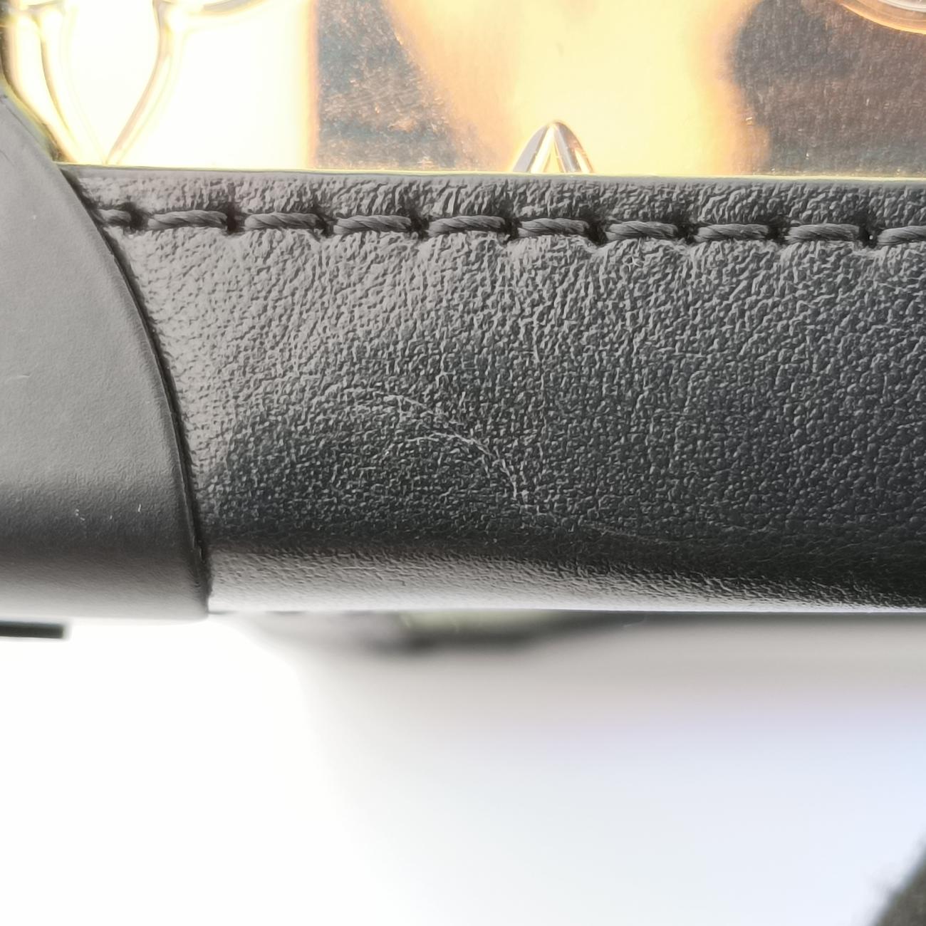 Soft Trunk Hologram x black Monogram Prism×calf leather M55932 DU4179 ICチップソフトトランク ホログラム×ブラック モノグラム プリズム×カーフレザー M55932 DU4179 ICチップ