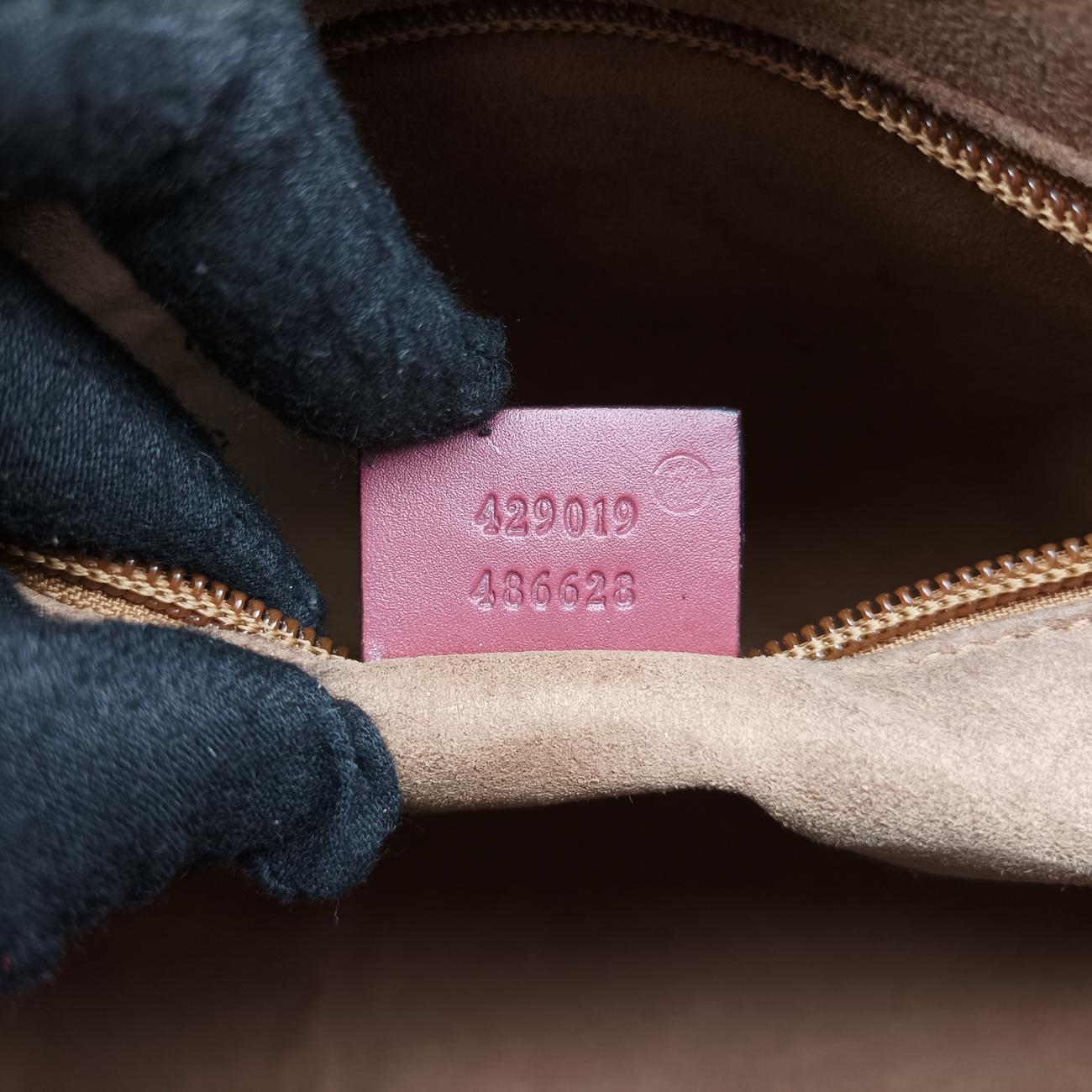 GG Blooms beige×Multicolour PVC coated canvas x leather 429019 E020111527GGブルームス ベージュ×マルチカラー PVCコーティングキャンバス×レザー 429019 E020111527