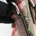 GG Blooms beige×Multicolour PVC coated canvas x leather 429019 E020111527GGブルームス ベージュ×マルチカラー PVCコーティングキャンバス×レザー 429019 E020111527