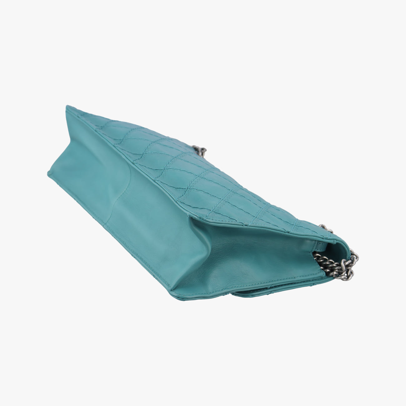 2.55 Matelasse Blue Leather A66985 160703882.55 マトラッセ ブルー レザー A66985 16070388