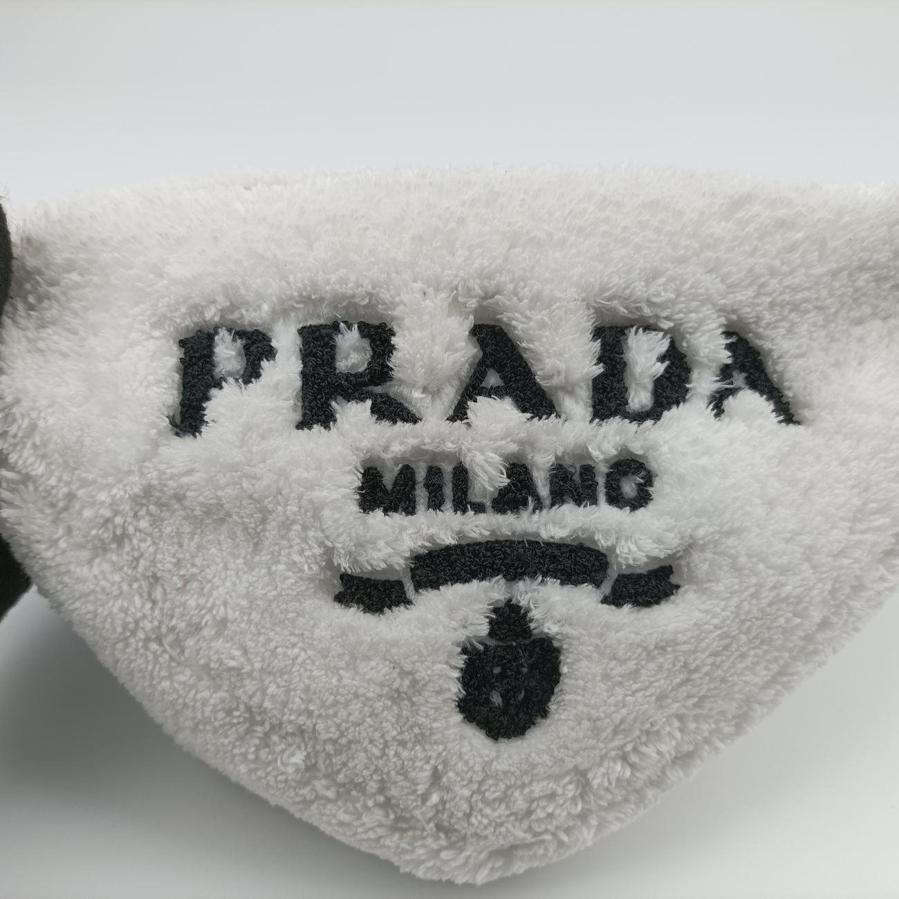 Triangle Terrywhite×blackPile1BH19031/A3テリー トライアングルホワイト×ブラックパイル1BH19031/A3