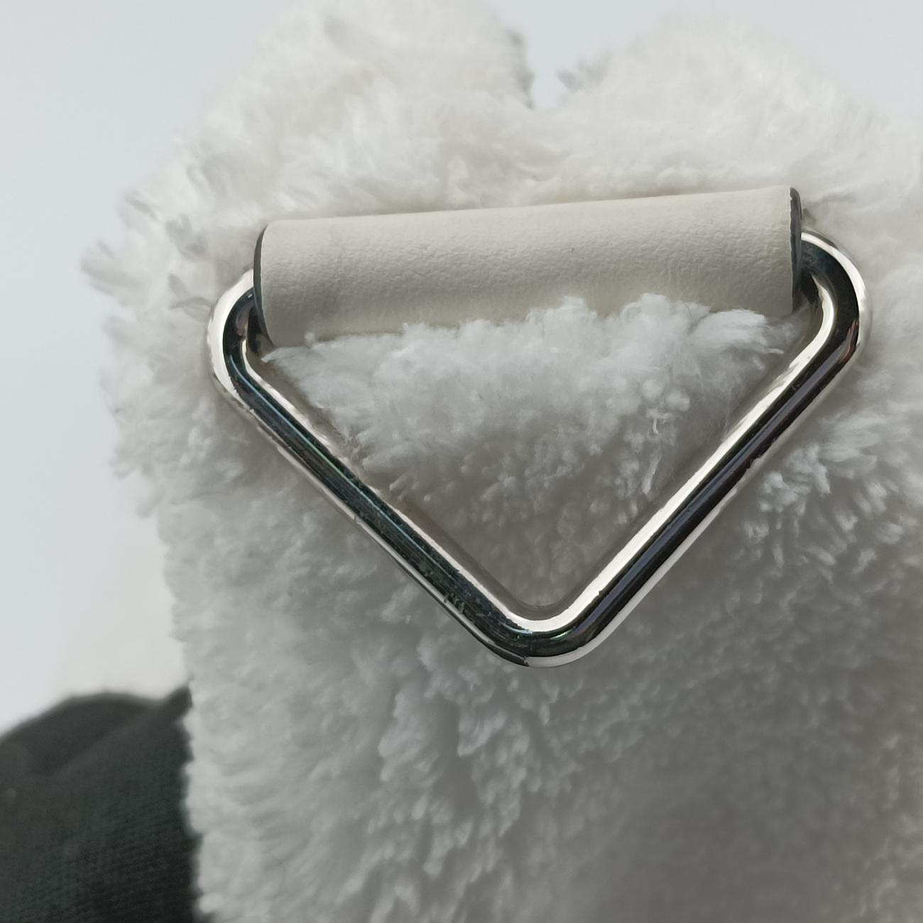 Triangle Terrywhite×blackPile1BH19031/A3テリー トライアングルホワイト×ブラックパイル1BH19031/A3