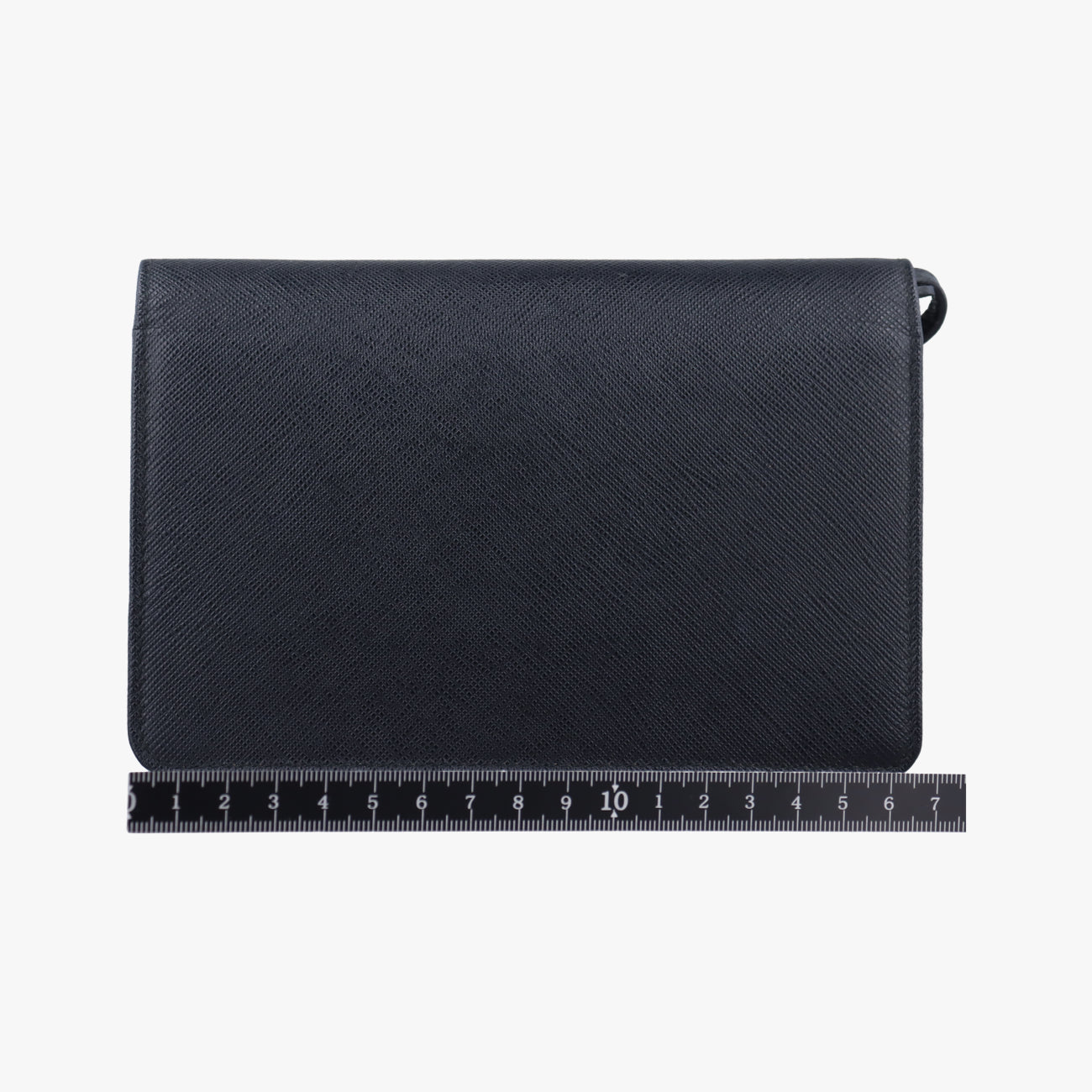 Robot LogoBlackSaffiano Leather62ロボットロゴブラックサフィアーノレザー62