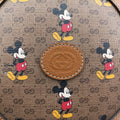 DISNEY Collaboration Mickey Mouse Multicolour PVC coated canvas×Leather 603938 I030946486ディズニーコラボ ミッキーマウス マルチカラー PVCコーティングキャンバス×レザー 603938 I030946486