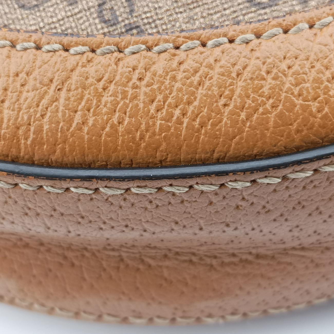 DISNEY Collaboration Mickey Mouse Multicolour PVC coated canvas×Leather 603938 I030946486ディズニーコラボ ミッキーマウス マルチカラー PVCコーティングキャンバス×レザー 603938 I030946486