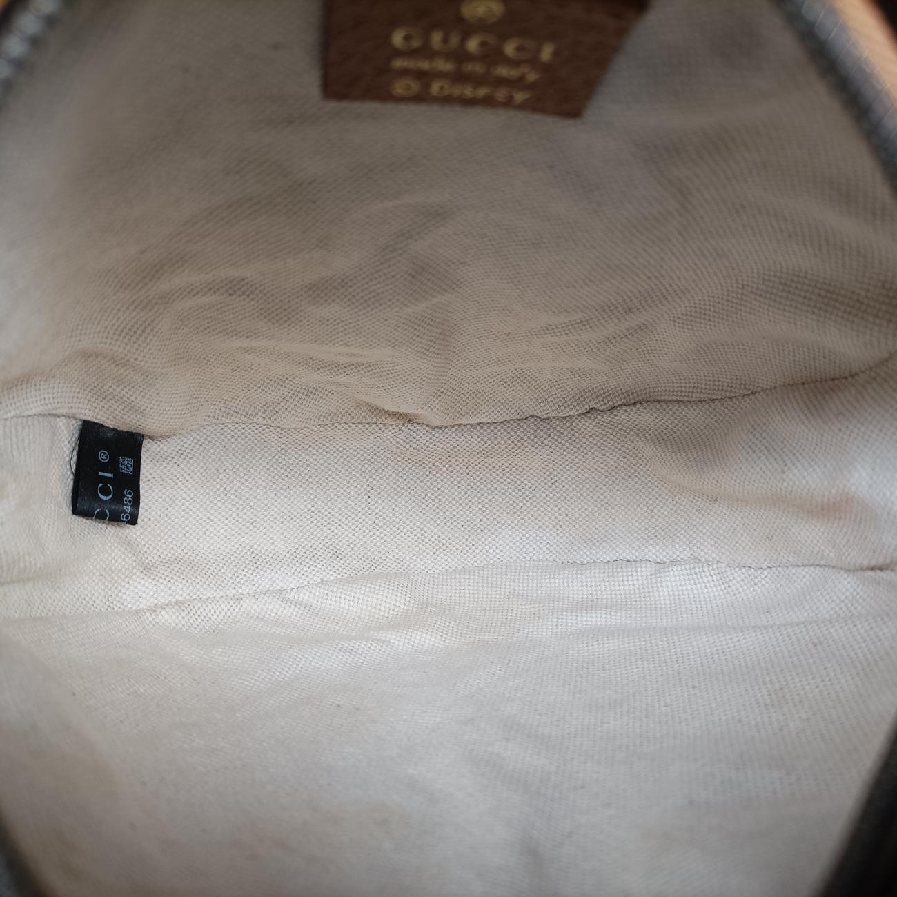 DISNEY Collaboration Mickey Mouse Multicolour PVC coated canvas×Leather 603938 I030946486ディズニーコラボ ミッキーマウス マルチカラー PVCコーティングキャンバス×レザー 603938 I030946486