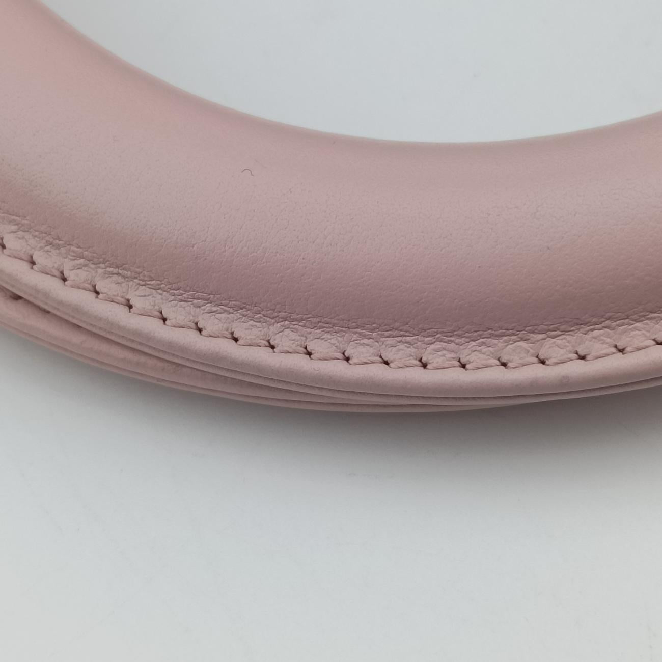 Diorissimo Black×Pink Leather 09-MA-0114ディオリッシモ ブラック×ピンク レザー 09-MA-0114