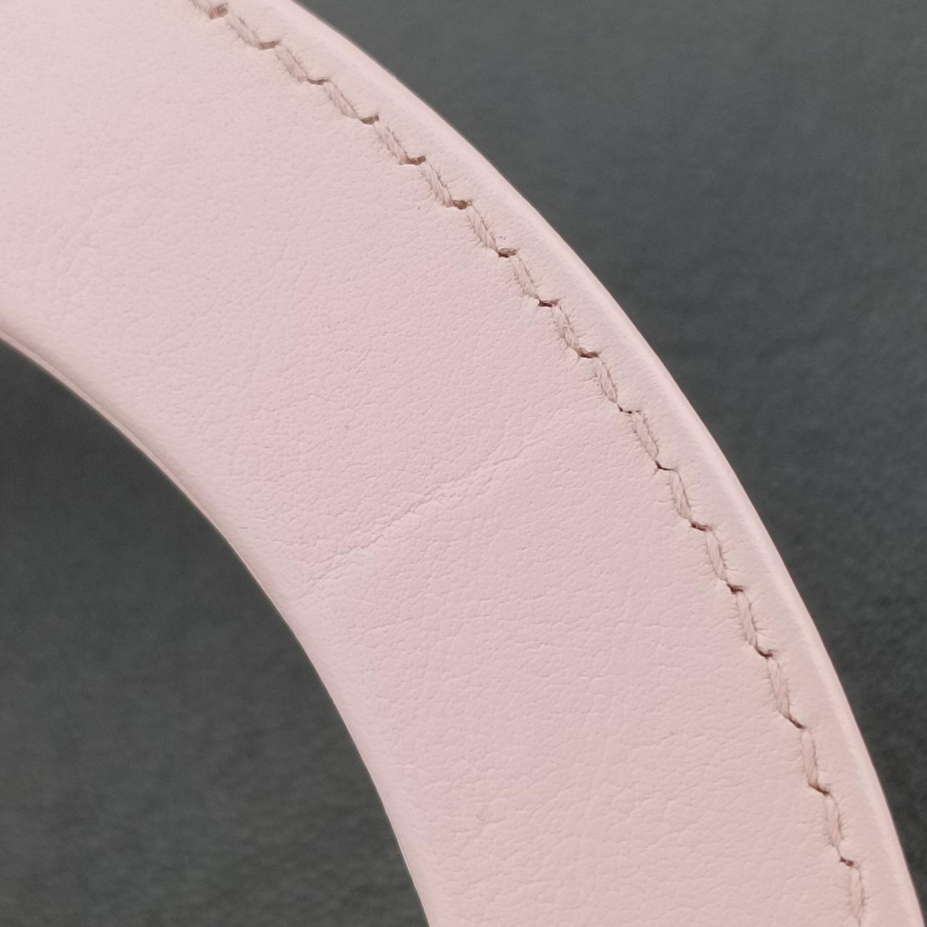 Diorissimo Black×Pink Leather 09-MA-0114ディオリッシモ ブラック×ピンク レザー 09-MA-0114