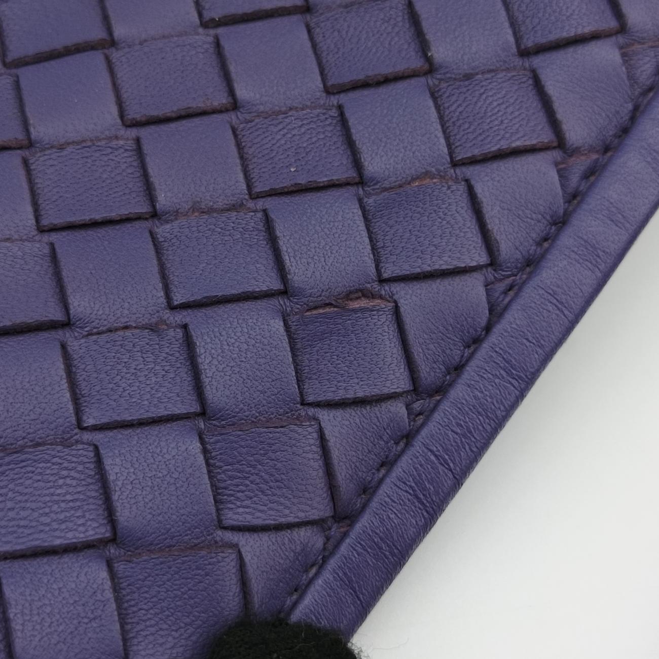 Intrecciato Purple lambskin 115654 V0013 5301イントレチャート パープル ラムスキン 115654 V0013 5301