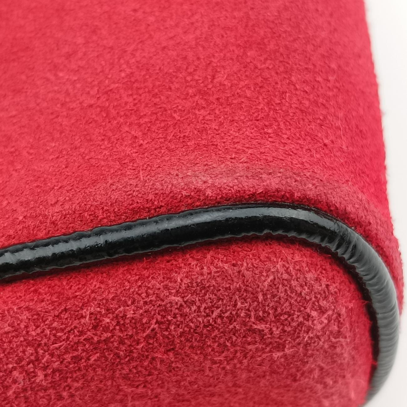 Ophidia Red×black Suede x leather 517076 B024276470オフィディア レッド×ブラック スエード×レザー 517076 B024276470