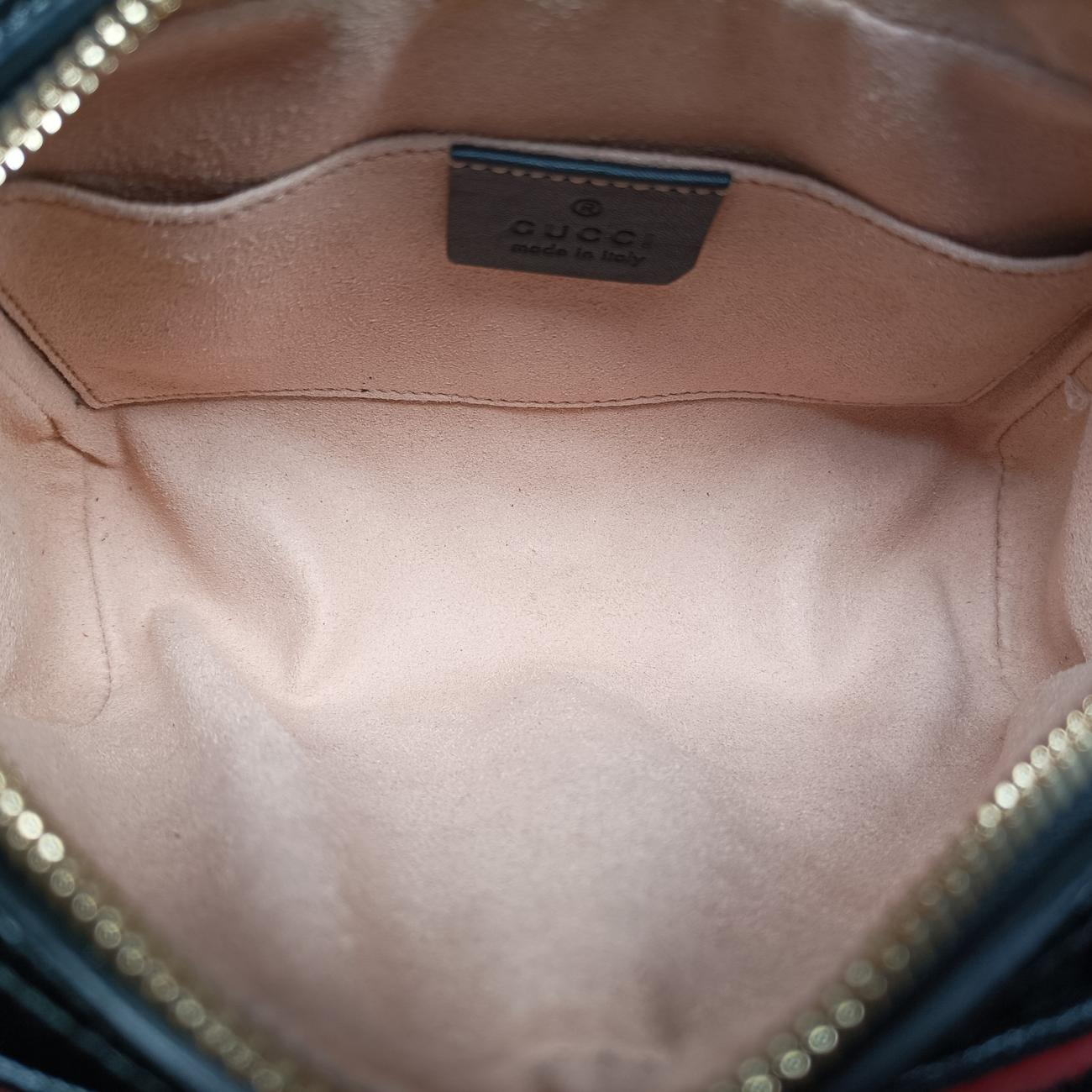 Ophidia Red×black Suede x leather 517076 B024276470オフィディア レッド×ブラック スエード×レザー 517076 B024276470