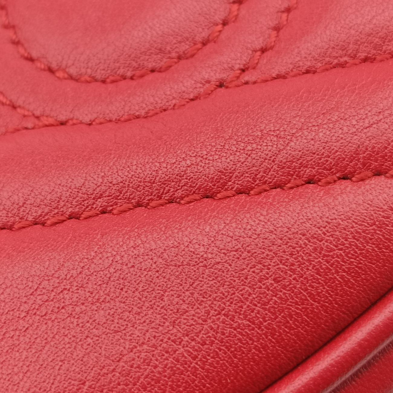 GG Marmont Red Leather 476434 C021705945GGマーモント レッド レザー 476434 C021705945