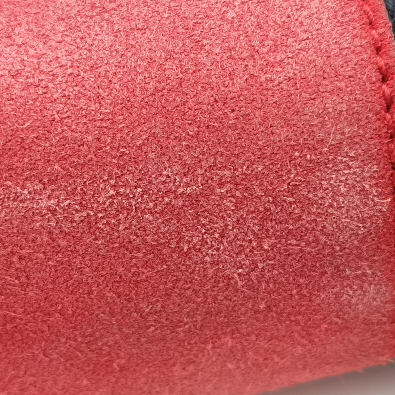 Ophidia Red×Black Suede x leather 503877 A024094238オフィディア レッド×ブラック スエード×レザー 503877 A024094238