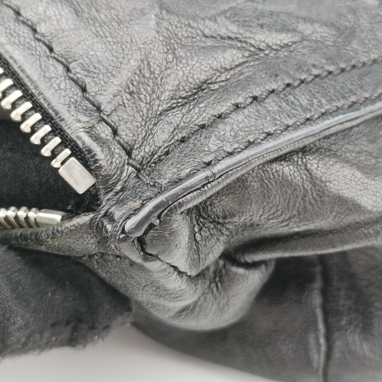 Pandora Black leather EF G 0136パンドラ ブラック レザー EF G 0136