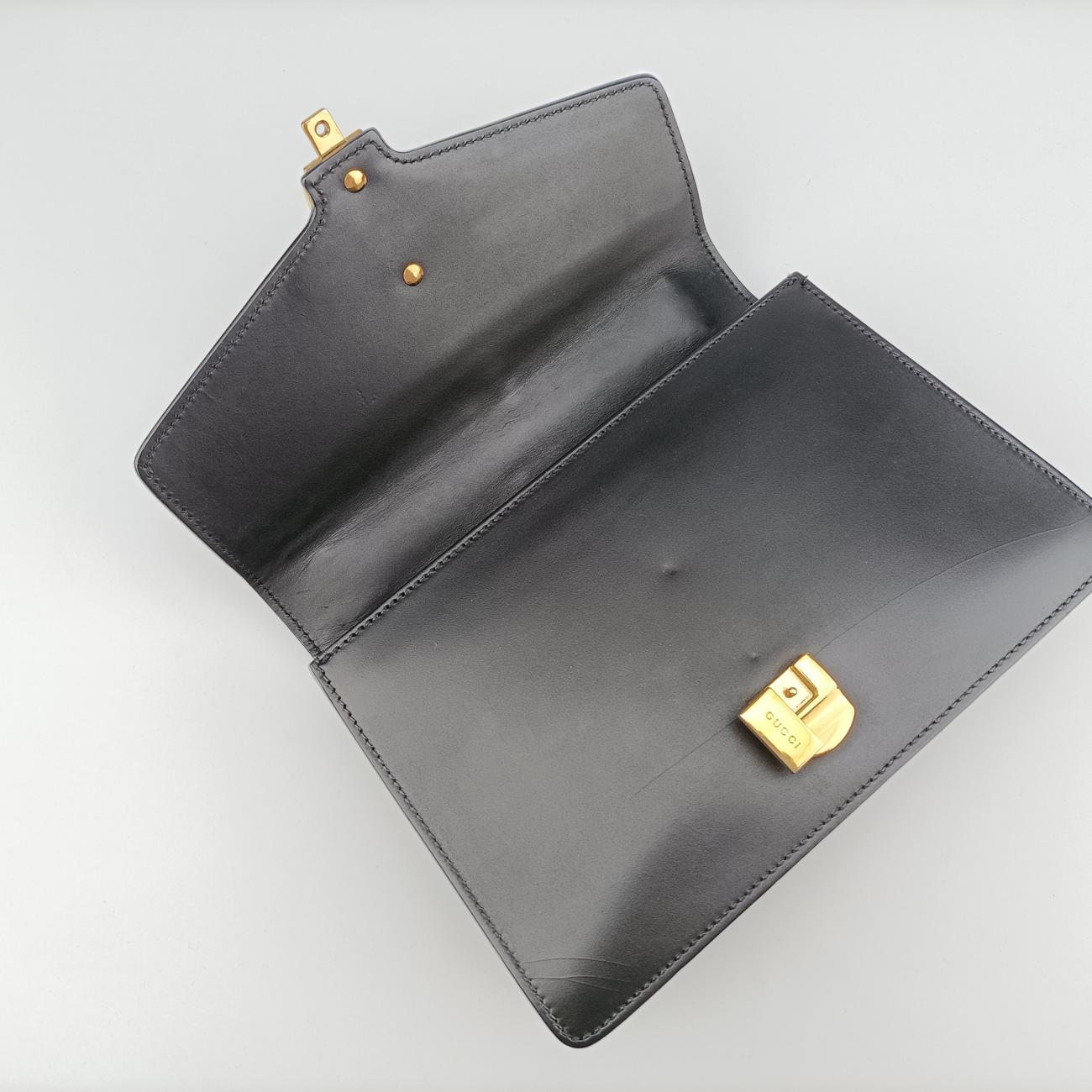 Sylvie Black x Green x Red Leather 421882 C020002433シルヴィ ブラック×グリーン×レッド レザー 421882 C020002433