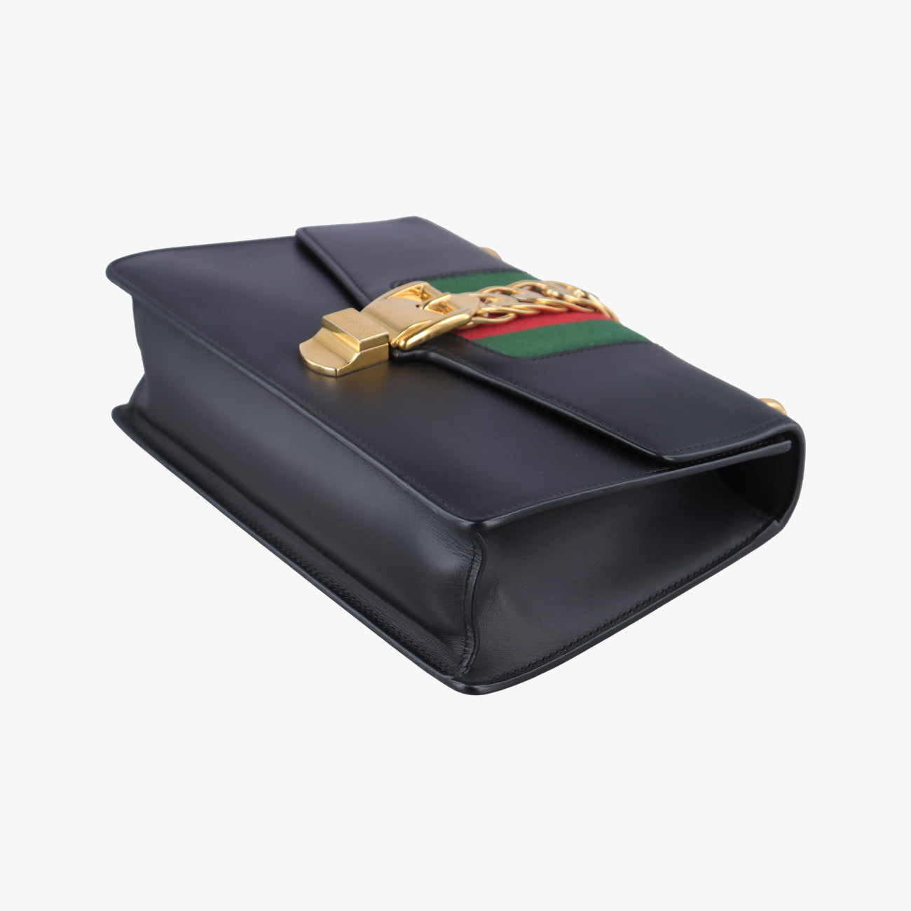 Sylvie Black x Green x Red Leather 421882 C020002433シルヴィ ブラック×グリーン×レッド レザー 421882 C020002433