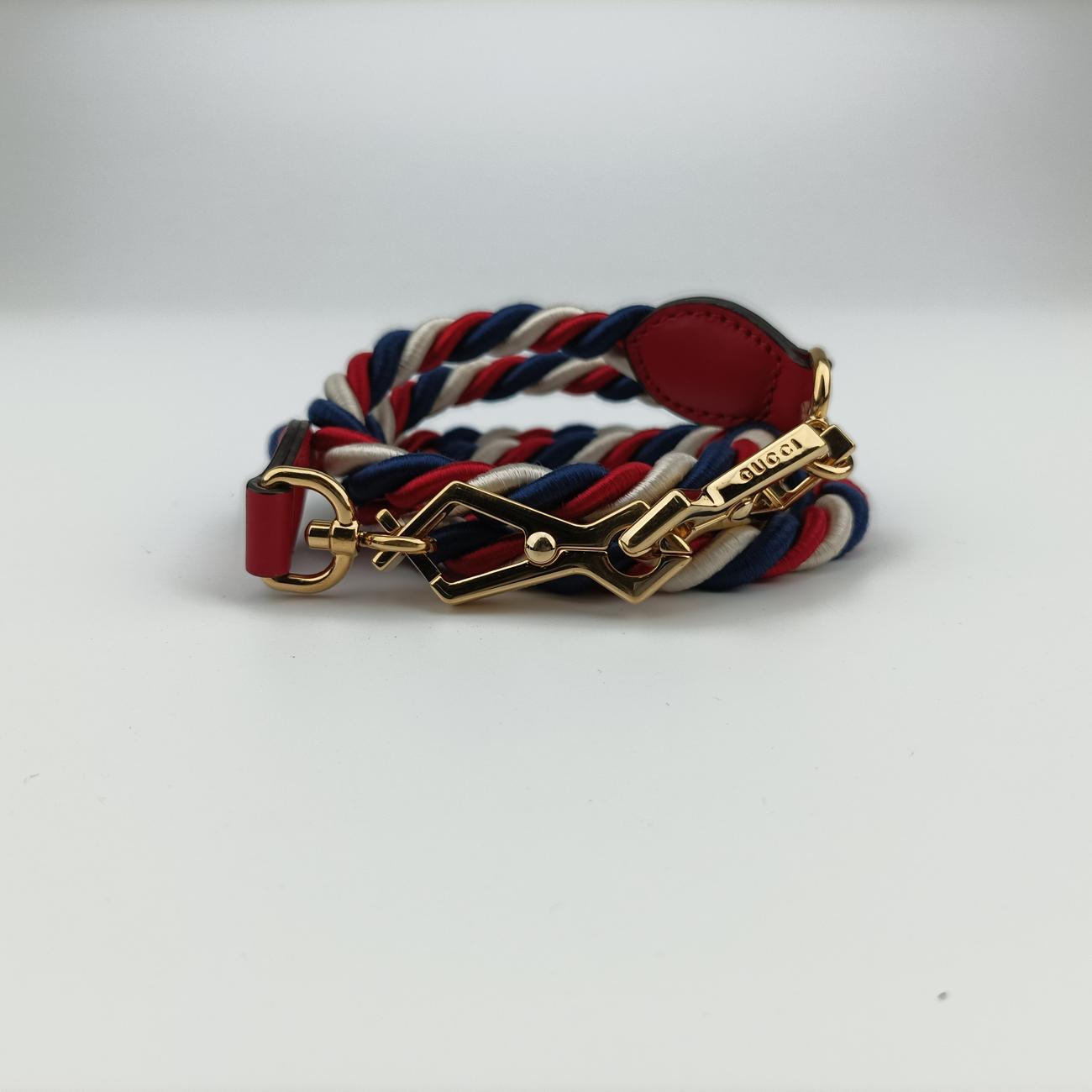 Sylvie Red×navy Leather 470270 B022343184シルヴィ レッド×ネイビー レザー 470270 B022343184